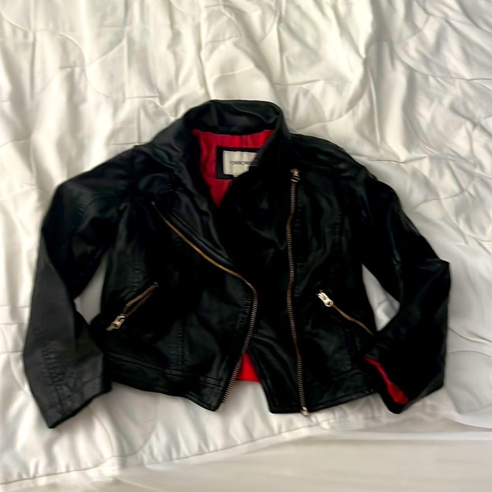 Cherokee faux leather jacket
